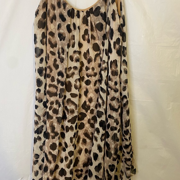 Adrienne town Animal Print Mini Dress - Picture 4 of 5